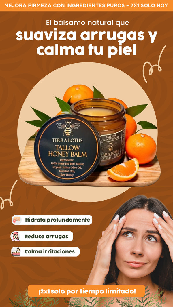 Bálsamo Terra Lotus| Nutre tu piel al natural - ¡Llévate 2x1 hoy!