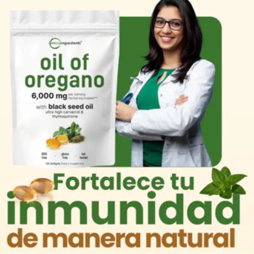 Aceite de Orégano - Detox Natural