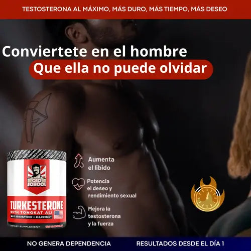 TURKESTERONE® | VITALIDAD MASCULINA